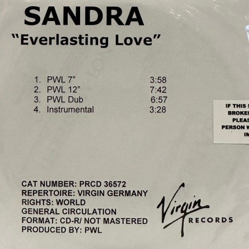 SANDRA - EVERLASTING LOVE