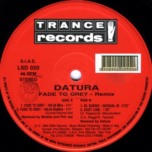 DATURA - Fade To Grey