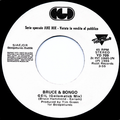 BRUCE AND BONGO - Geil (Geilomatick Mix)