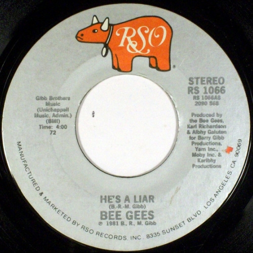 BEE GEES - He\'s a Liar -1981