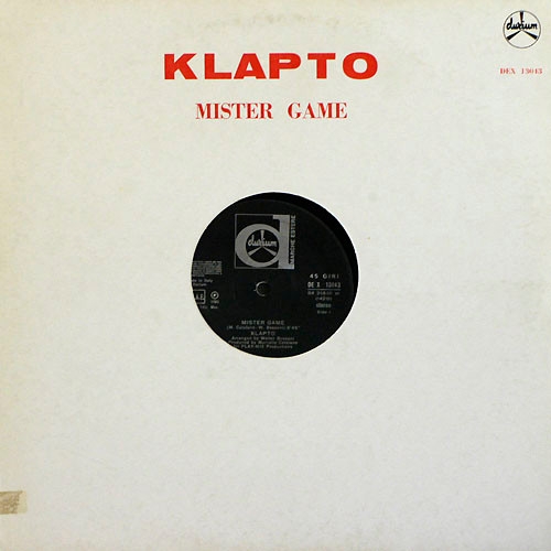 KLAPTO - Mister Game