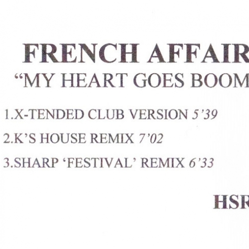 FRENCH AFFAIR - My Heart Goes Boom