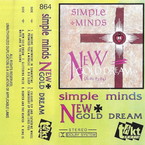 SIMPLE MINDS - New Gold Dream