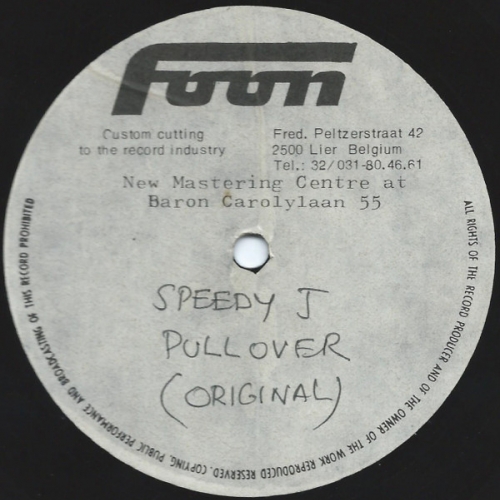 SPEEDY J - Pullover