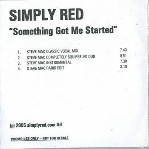 SIMPLY RED - Something Got Me Started