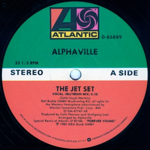 ALPHAVILLE - THE JET SET