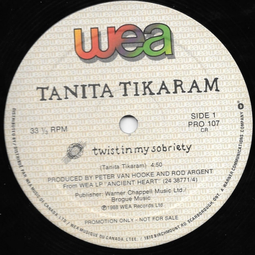 TANITA TIKARAM - Twist In My Sobriety