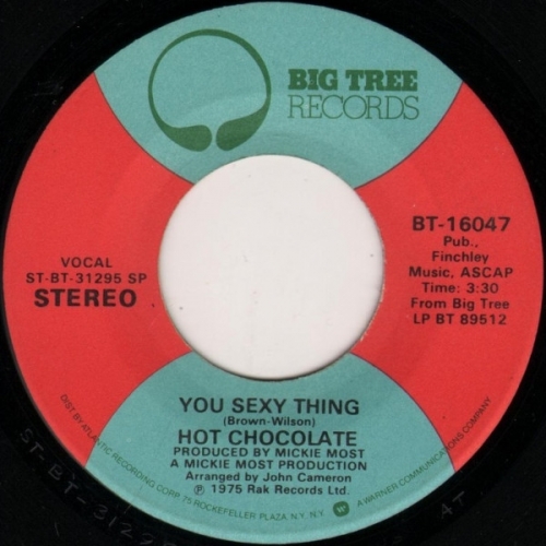 HOT CHOCOLATE - You Sexy Thing